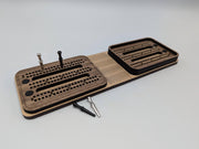 Mountain Folding Cribbage Board