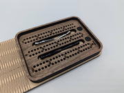 Mountain Folding Cribbage Board