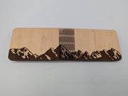 Mountain Folding Cribbage Board